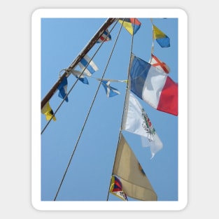 Nautical flags Sticker